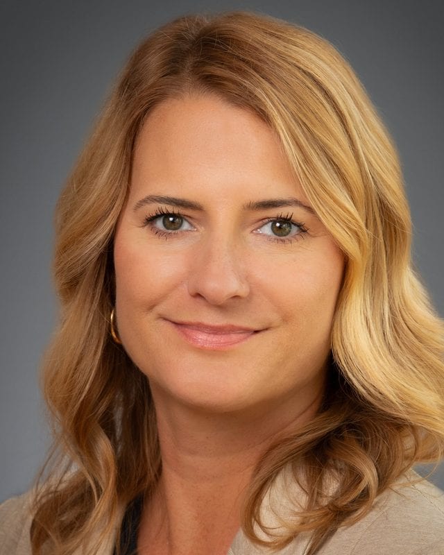 Portrait of Amanda Hill, licensed account manager